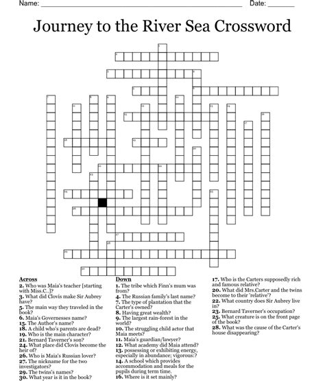 5 I. . Land in la mer crossword clue